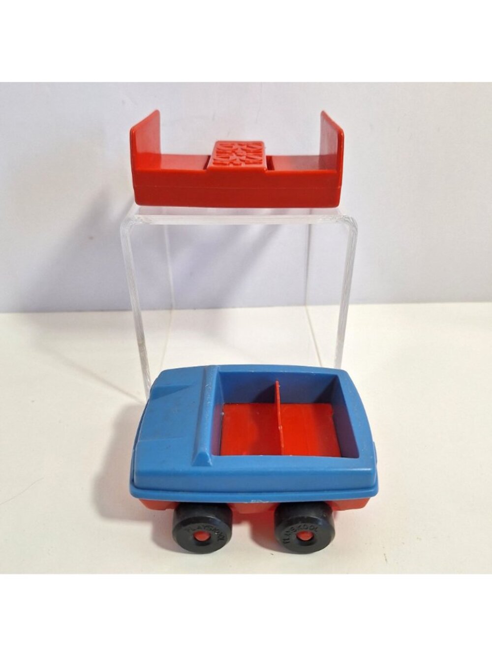 Playskool Familiar Places Blue Red Car Restaurant Table Vintage Replacement Lot - Picture 3 of 8